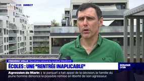 "Comment faire classe en faisant respecter des gestes barrières à des enfants de maternelle?", se demande Frédéric Violle, secrétaire national du syndicat SNUDI-FO, opposé à la rentrée le 11 mai