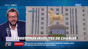 Quand le président du Turkménistan fait ériger une statue en or à la gloire de son chien