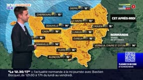 Météo Normandie: une journée grise et pluvieuse, 13°C au Havre et 15°C à Caen dans l'après-midi