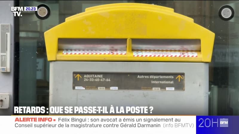 Les retards s'accumulent à La Poste: au moins 1,2 million de lettres sont en retard de distribution