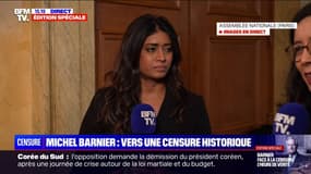 "Empêcher notre pays d'avoir un budget, c'est un mensonge de dire que ça va aider les Français", estime Prisca Thevenot (Ensemble)