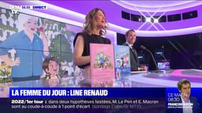 Line Renaud devient une héroïne d'une série de livres pour les enfants