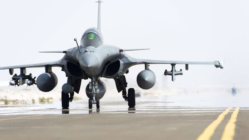 Les Rafale font partie des avions qui larguent des munitions contre Daesh en Syrie.