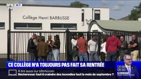 À cause d'une grève du personnel, le collège Henri Barbusse de Vaulx-en-Velin n'a pas encore fait sa rentrée