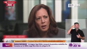 "L'Amérique est prête à tourner la page Trump" : Kamala Harris donne sa première interview