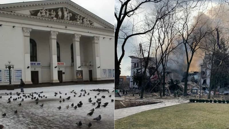 Guerre en Ukraine: le bombardement du théâtre de Marioupol est-il un crime de guerre?