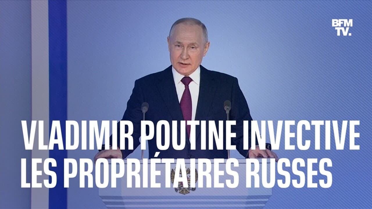 Poutine fustige « les citoyens de seconde zone » qui ont choisi de rester en Occident Poutine fustige « les citoyens de seconde zone » qui ont choisi de rester en Occident