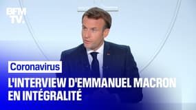 Coronavirus: l’interview d’Emmanuel Macron en intégralité