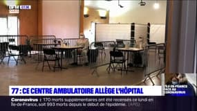 Seine-et-Marne: un centre ambulatoire reçoit des personnes infectées par le coronavirus pour alléger les hôpitaux