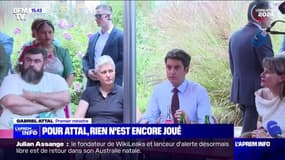 Gabriel Attal à propos de la mesure du RN sur les binationaux: "Je ne diviserai jamais notre pays en tranches"