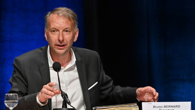 Le président EELV de la métropole lyonnaise Bruno Bernard, le 2 juillet 2020 à Lyon