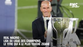 Real Madrid : Liga ou Ligue des champions, le titre qui a le plus touché Zidane