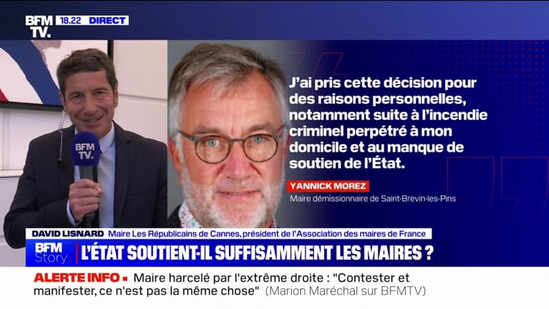Démission du maire de Saint-Brévin: David Lisnard, président de l'association des Maires de France, dénonce 