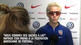 "Nous sommes des vaches à lait", Rapinoe s'en prend à la fédération américaine de football
