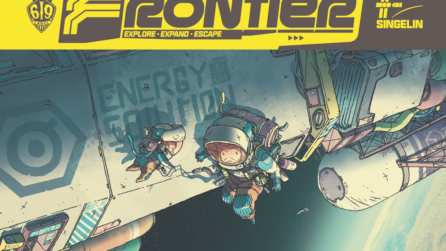 Couverture de l'album "Frontier" de Guillaume Singelin