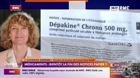Médicaments: bientôt la fin des notices papier? "Le Conseil de l'Union précipite les choses"