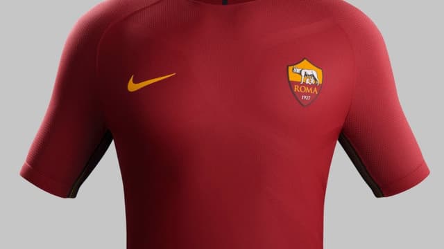 Le nouveau maillot de la Roma