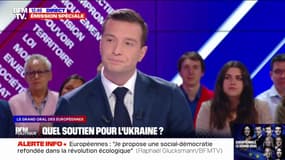 Guerre en Ukraine : "La Russie apparait comme une menace multidimensionnelle", déclare Jordan Bardella