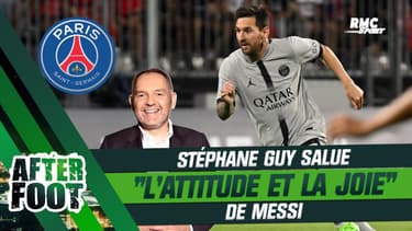 PSG:  Stéphane Guy salue l'attitude et la joie de Messi face à Clermont (After Foot)