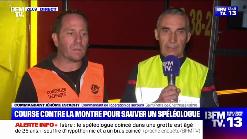 Isère: un spéléologue est toujours coincé dans une grotte, les deux autres ont pu être secourus