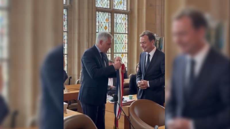 Aristide Olivier a été élu ce mardi 16 juillet comme maire de Caen par le conseil municipal.