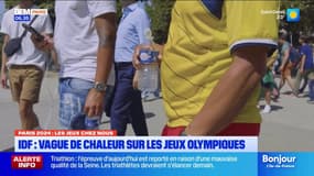 JO 2024: coup de chaud sur les Jeux, des bouteilles d'eau distribuées dans les transports par la RATP