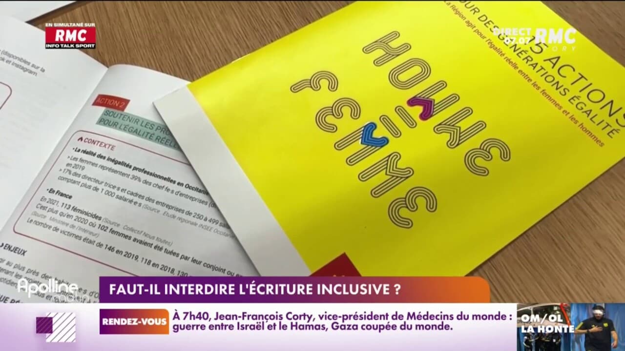 Faut-il Interdire L'écriture Inclusive