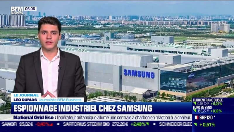 Espionnage industriel chez Samsung