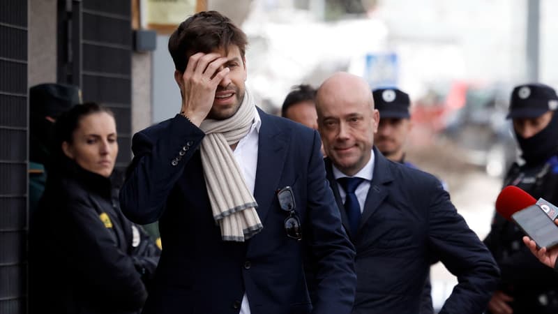 Les larmes de Gerard Piqué, qui nie avoir versé des pots-de-vin à Rubiales pour jouer la Supercoupe d'Espagne en Arabie saoudite