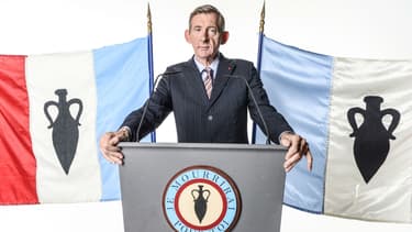 Christophe Salengro, dans l'émission "Groland".