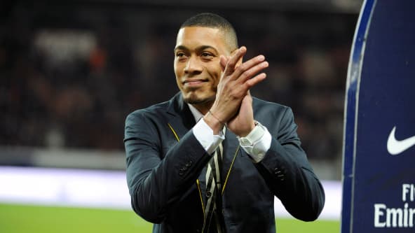 Guillaume Hoarau, attaquant des Girondins de Bordeaux