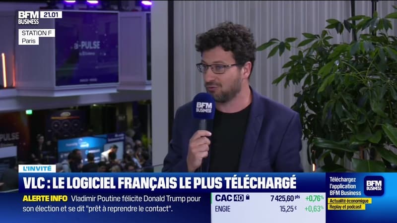 Jean-Baptiste Kempf (VLC) : VLC, le logiciel français le plus téléchargé - 07/11