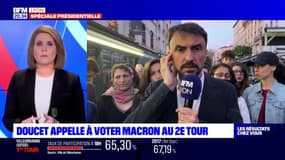 Présidentielle: Grégory Doucet appelle à "faire barrage à Marine Le Pen" au second tour