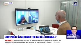 Covid-19: les Franciliens prêts à se remettre au télétravail?