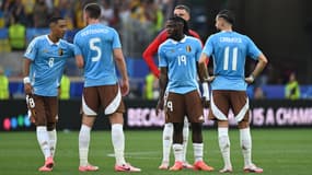 Tielemans, Vertonghen et les Belges lors de leur dernier match de poule de l'Euro, 26 juin 2024