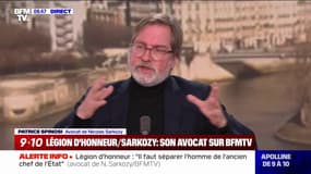 Légion d'honneur retirée à Nicolas Sarkozy: "Cette dignité n'est pas attachée à ses mérites particuliers mais bien à la fonction qu'il a exercée", estime son avocat