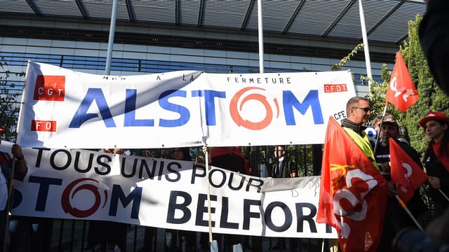 Le plan de sauvetage du site d'Alstom Belfort contesté.