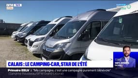Calais: le camping-car séduit de plus en plus de vacanciers