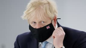 Le Premier ministre britannique Boris Johnson, le 7 mai 2021 à Coventry (photo d'illustration)