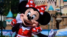 La mascotte Minnie dans le parc Disneyland de Hong Kong, en juin 2020 (photo d'illustration)