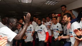 La joie des Parisiens a continué bien après le vestiaire de Gerland