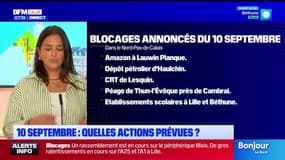 BFM Lille et vous: blocages, ralentissements... Quelles actions prévues ce mercredi 10 septembre?