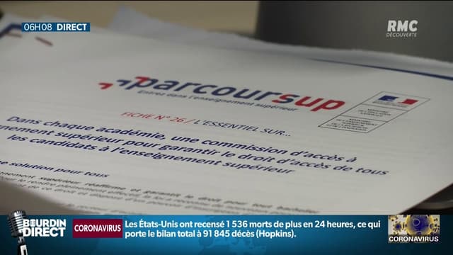 Parcoursup: "Sans les conseils des profs, c'est difficile de choisir" confie Zoé, élève en Terminale