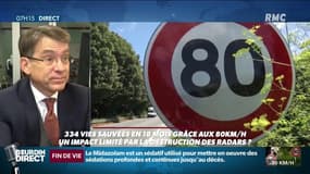 80 km/h : après 18 mois, "le nombre de morts sur les routes est historiquement bas" annonce le délégué interministériel à la sécurité routière Emmanuel Barbe sur RMC