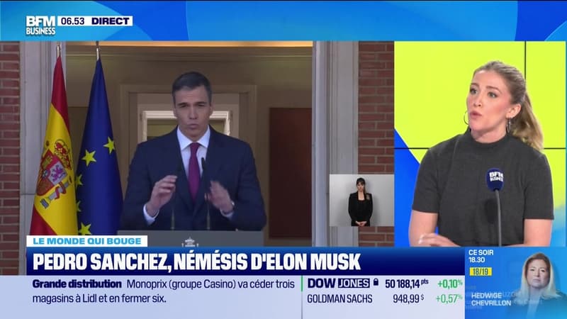 Annalisa Cappelini : Pedro Sánchez, némésis d'Elon Musk - 11/02
