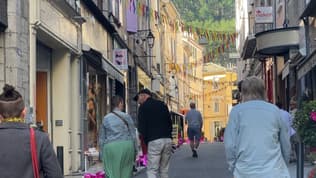 Le centre-ville historique de Sisteron (Alpes-de-Haute-Provence), en octobre 2023.