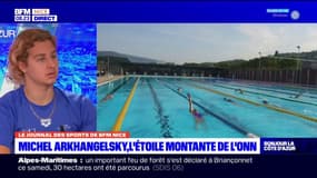 Michel Arkhangelsky, l'étoile montante de l'Olympic Nice Natation