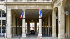 L'entrée du Conseil constitutionnel