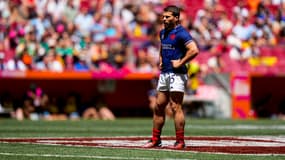Antoine Dupont avec l'équipe de France de rugby à 7, Madrid, 2 juin 2024