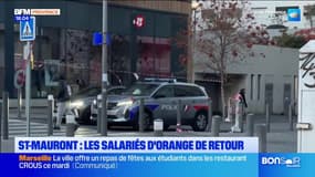 Marseille : une partie des salariés d'Orange de retour à Saint-Mauront